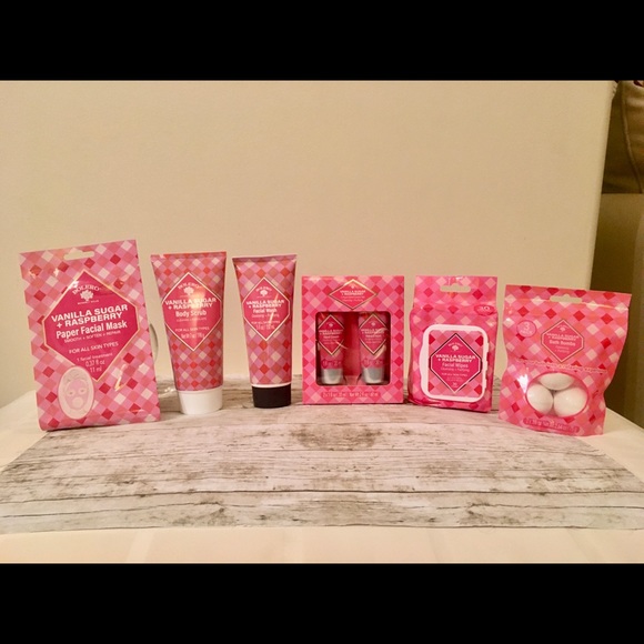 Spa Set of Bolero Products Vanilla Sugar/Raspberry - Picture 5 of 6